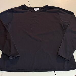Willi Smith Ladies XL Black Long Sleeve Tee